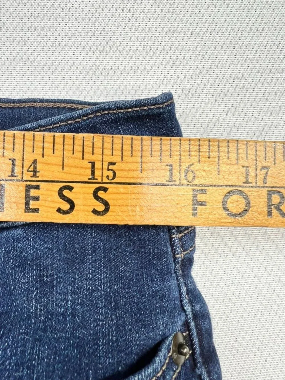 Banana Republic Womens Sculpt Skinny Jeans Stretch Denim Sz 31/12 Blue Dark Wash